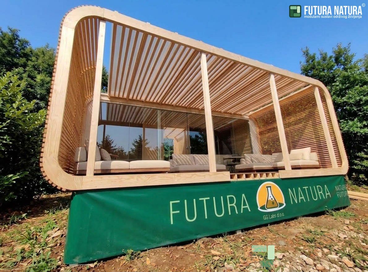 Kućica Futura Natura, eksterijer