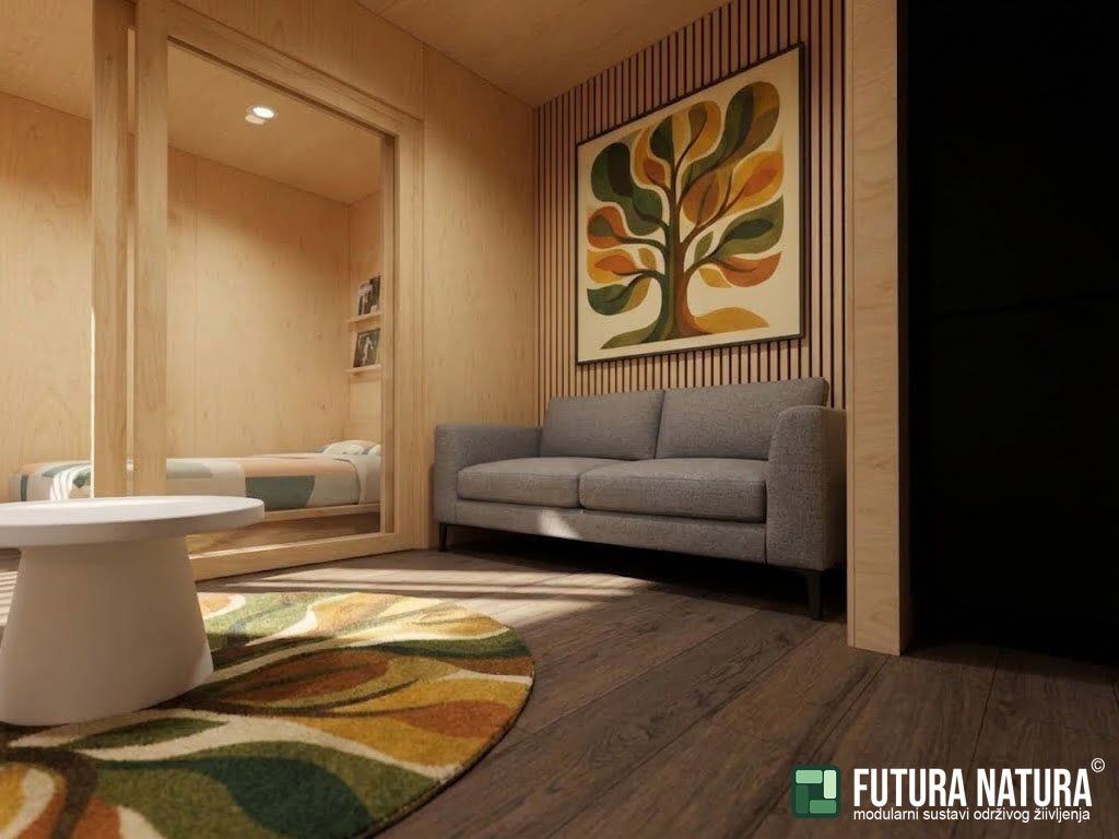 Kućica Futura Natura, interijer