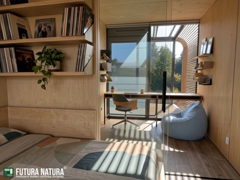Kućica Futura Natura, interijer